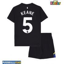 Everton Michael Keane #5 3rd trikot Kinder 2025-26 Kurzarm (+ Kurze Hosen)